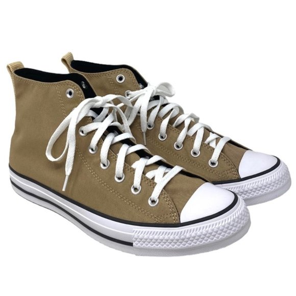 Converse Chuck Taylor High Top Shoes Nomad Khaki Canvas Women's Sneakers A02780F - Picture 1 of 10